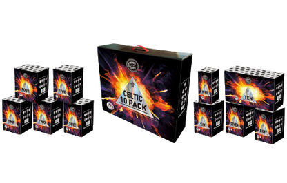 Celtic 10 Pack by Celtic Fireworks