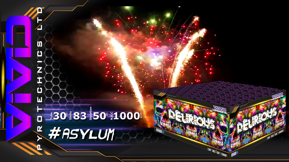 Delirious by Vivid Pyrotechnics