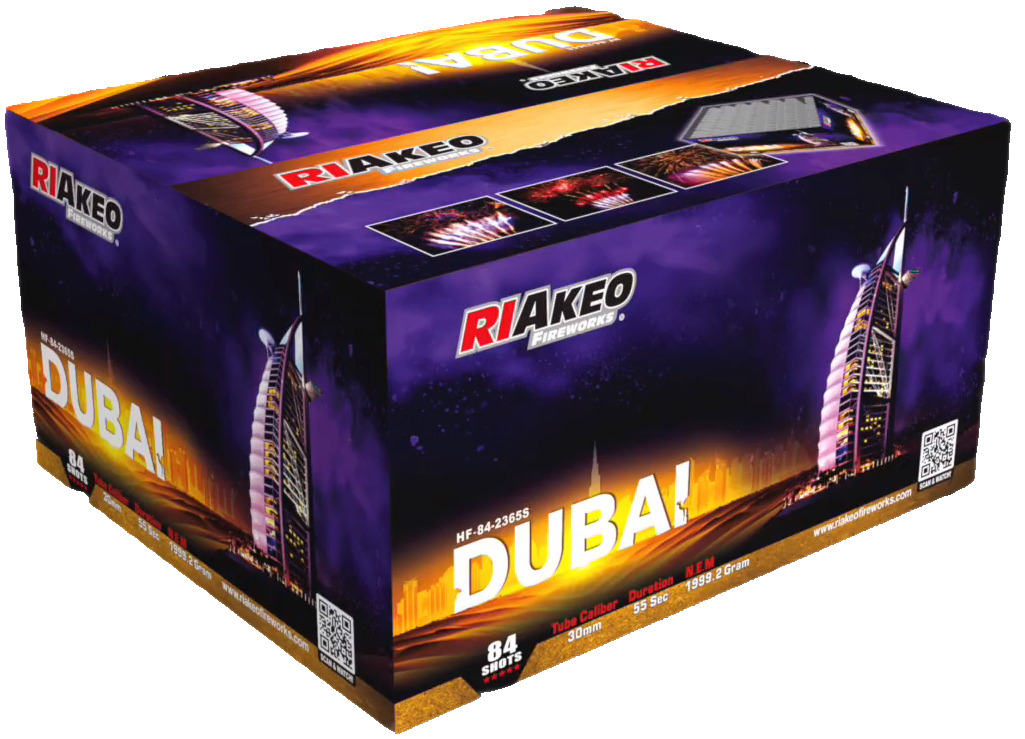 Dubai by Riakeo Fireworks