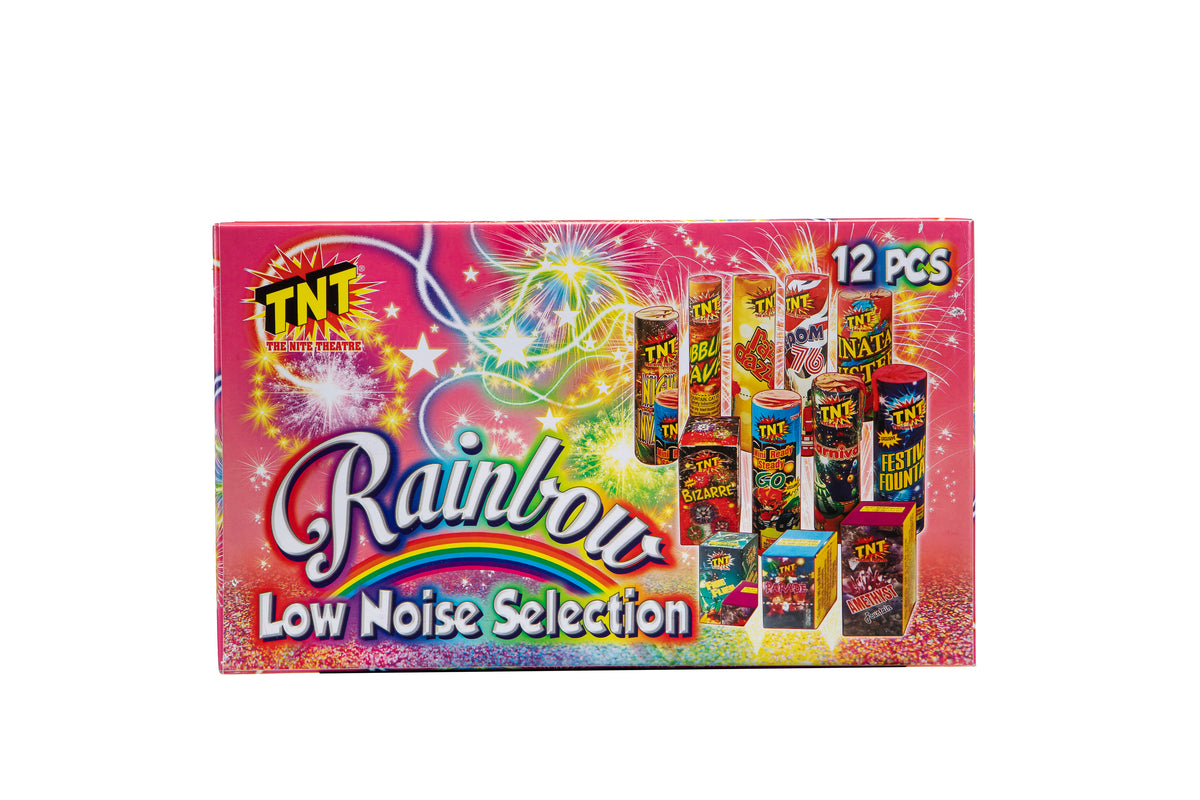 Rainbow Selection Box by TNT Fireworks