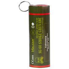 Red Smoke Grenade by Vulcan Fireworks