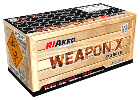 Weapon X by Riakeo Fireworks