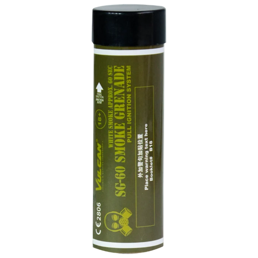 White Smoke Grenade by Vulcan Fireworks