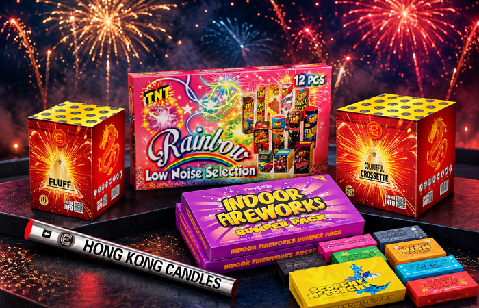 Low Noise Fireworks