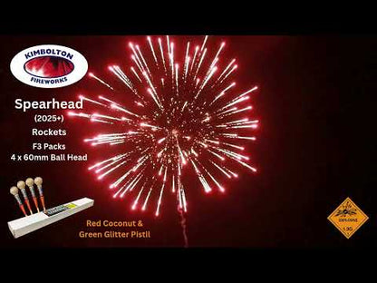 Spearhead Rockets by Kimbolton Fireworks