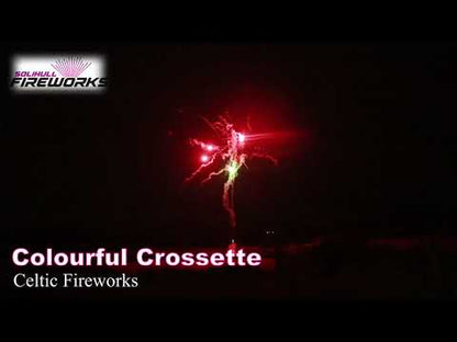 Colourful Crossette by Celtic Fireworks