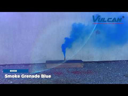 Blue Smoke Grenade by Vulcan Fireworks