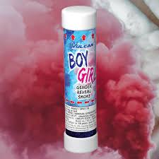 Blue - Gender Reveal Daylight Smoke by Vulcan Fireworks